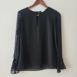 Waverly grey keyhole top